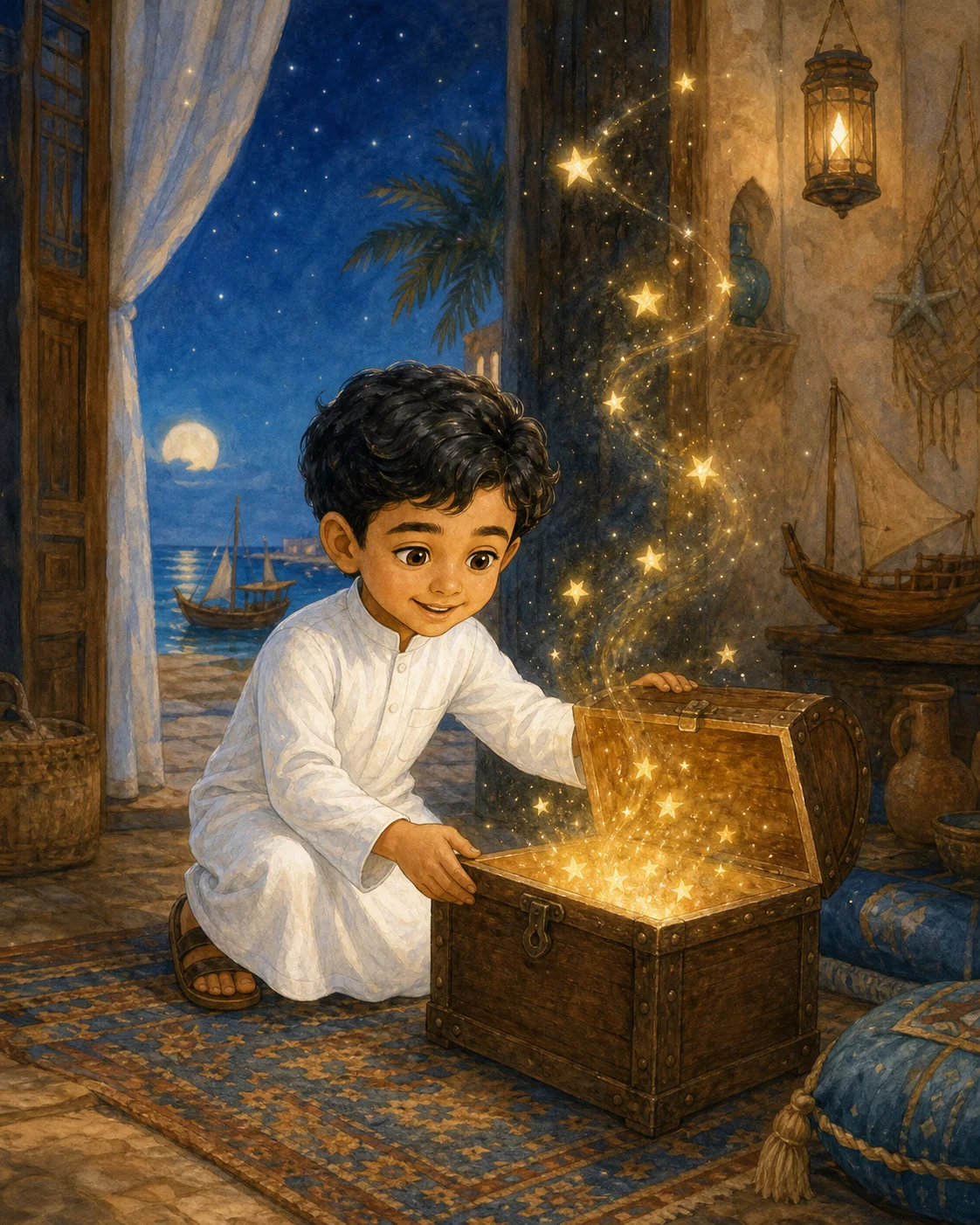 راشد يكتشف صندوق النجوم